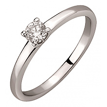 Золота каблучка з діамантом (01-200575958)