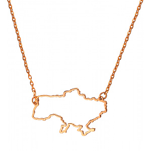 Золоте кольє  (1н182/00) фотографія