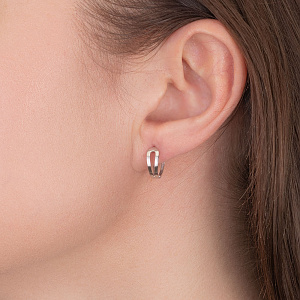 Золотые серьги  (2б_с-236) фотография