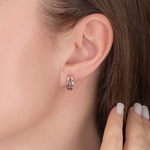 Золотые серьги  (2б_с-236) фотография