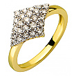 Золотое кольцо с бриллиантами 01-200382759 фотография 1