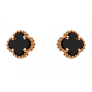 Золоті сережки з фіанітом (цирконієм куб.) (01-200627459) фотографія