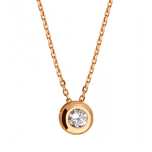 Золотое колье  (1н083/01б) фотография