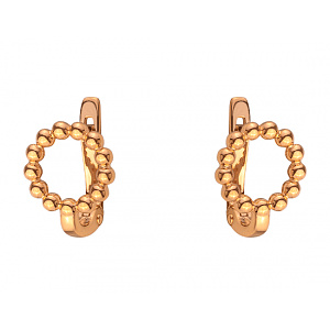 Золотые серьги  (01-200243960) фотография