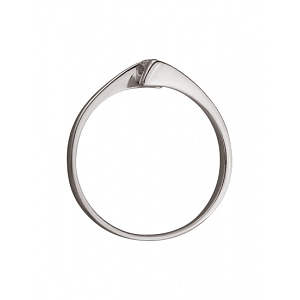 Золотое кольцо с бриллиантом (01-200283060) фотография