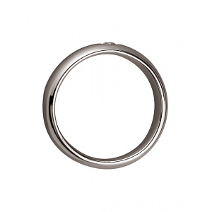 Золотое  обручальное кольцо  с бриллиантом (01-200323760) фотография