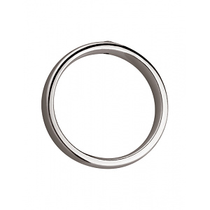 Золота обручка з діамантом (01-200422760) фотографія