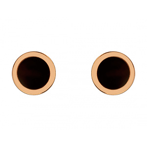 Золоті сережки з емаль (01-200492260) фотографія