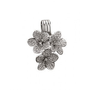 Золотой кулон с цирконием куб. (01-18715461) фотография