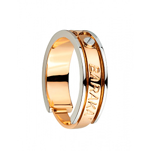 Золота каблучка з діамантом (01-200633361) фотографія