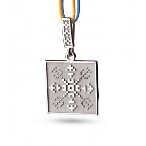 Золотий кулон «Життя» (2б_п-240) фотографія