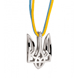 Золотий кулон з діамантом (2б_п-254) фотографія