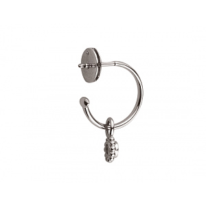 Золотые серьги с корундами (01-19071662) фотография