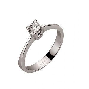 Золота каблучка з діамантом (01-200606462) фотографія