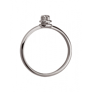 Золота каблучка з діамантом (01-200766262) фотографія