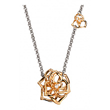 Золоте кольє з діамантами (01-200815962)