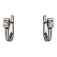 Золоті сережки з діамантами (01-200816062)