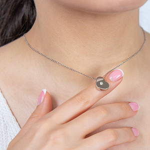 Золотой кулон с бриллиантом (2п-186) фотография