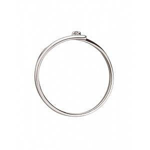 Золотое кольцо с бриллиантом (01-200041263) фотография