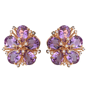 Золотые серьги  (1б_с-133) фотография