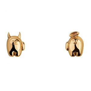 Золотые серьги  (1б_с-247) фотография