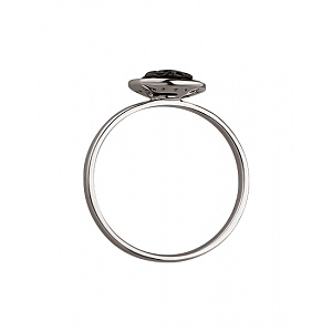 Золотое кольцо с цирконием куб. (01-200432964) фотография