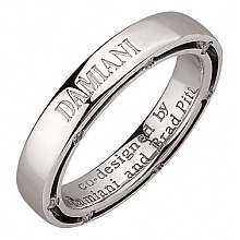 Золота обручка з діамантами (01-200575964)