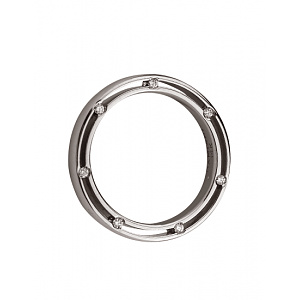 Золота обручка з діамантами (01-200575964) фотографія