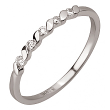 Золотое кольцо с бриллиантами (01-200749364)