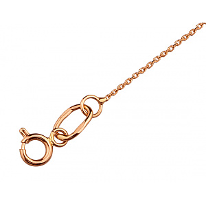 Золоте кольє з фіанітом (цирконієм куб.) (01-200781164) фотографія