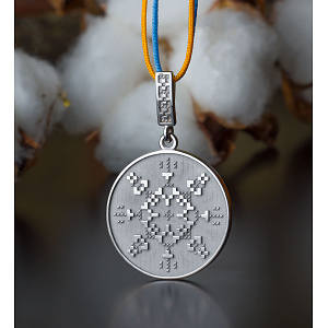 Золотой кулон «Багатство» (2б_п-237) фотография