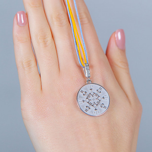 Золотой кулон «Багатство» (2б_п-237) фотография