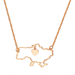 Золотое колье  (1н185/00б) фотография