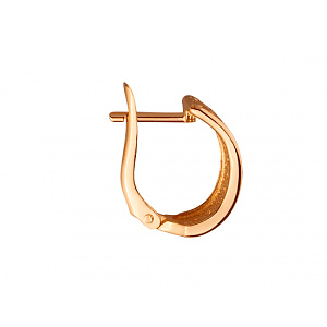 Золоті сережки з фіанітом (цирконієм куб.) (01-200388266) фотографія