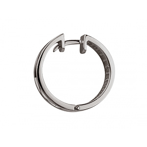 Золотые серьги с цирконием куб. (01-200616866) фотография