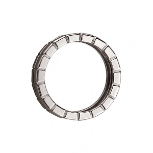 Золота обручка з діамантами (01-200276067) фотографія