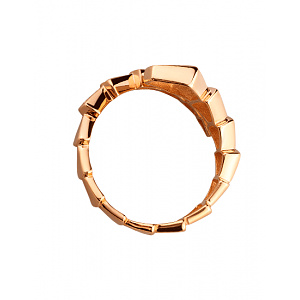 Золота каблучка з фіанітом (цирконієм куб.) (01-200742467) фотографія