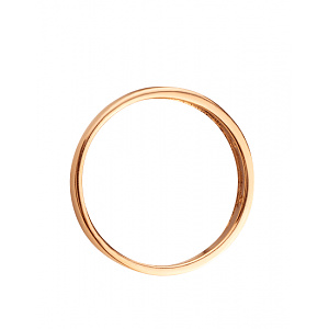 Золота обручка з діамантами (01-200745967) фотографія