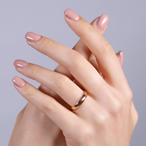 Золота обручка  (1к-288) фотографія