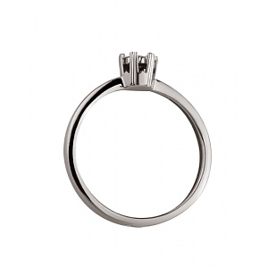 Золотое кольцо с бриллиантами (01-200602968) фотография