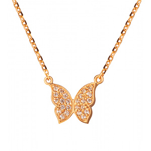 Золоте кольє  (1н155/01б) фотографія