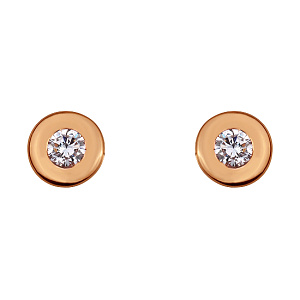 Золотые серьги  (1б_с-089) фотография