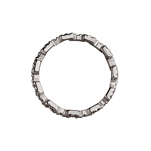 Золотое кольцо с цирконием куб. (01-200291169) фотография