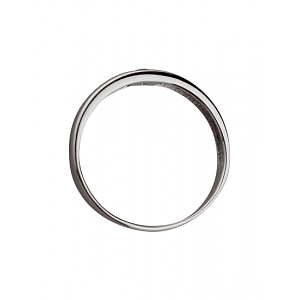 Золота каблучка з діамантами (01-200392670) фотографія