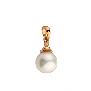 Золотой кулон с жемчугом (01-200547170) фотография