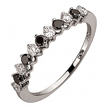 Золота каблучка з діамантами (01-200616870)