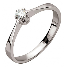 Золота каблучка з діамантом (01-200633470)