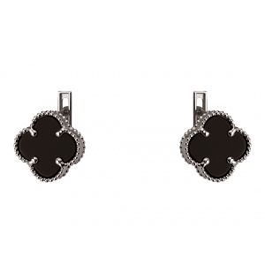 Золотые серьги с фианитом (цирконием куб.) (01-200781070) фотография