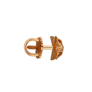 Золотые серьги с бриллиантами (1б_с-014) фотография