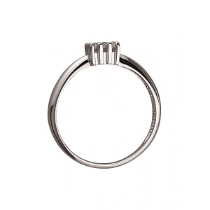 Золотое кольцо с бриллиантами (01-200257971) фотография